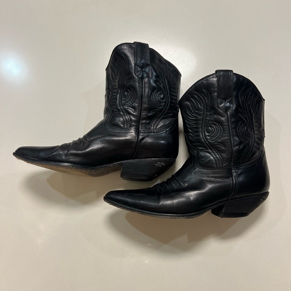 VTG GUESS by GEORGES MARCIANO Iconic Western Boots Pointed Toe Cowboycore 📐9 - Picture 5 of 14